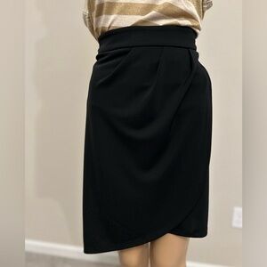 The Limited Black wrap skirt